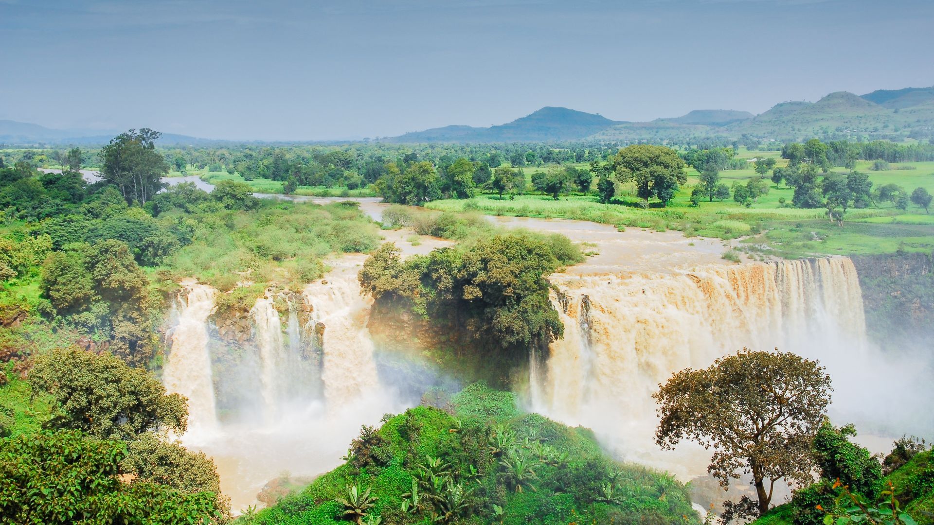 Ethiopia, also known as Abyssinia, is bounded by Eritrea, Djibouti, Somalia, Kenya, Northern Sudan and South Sudan. 