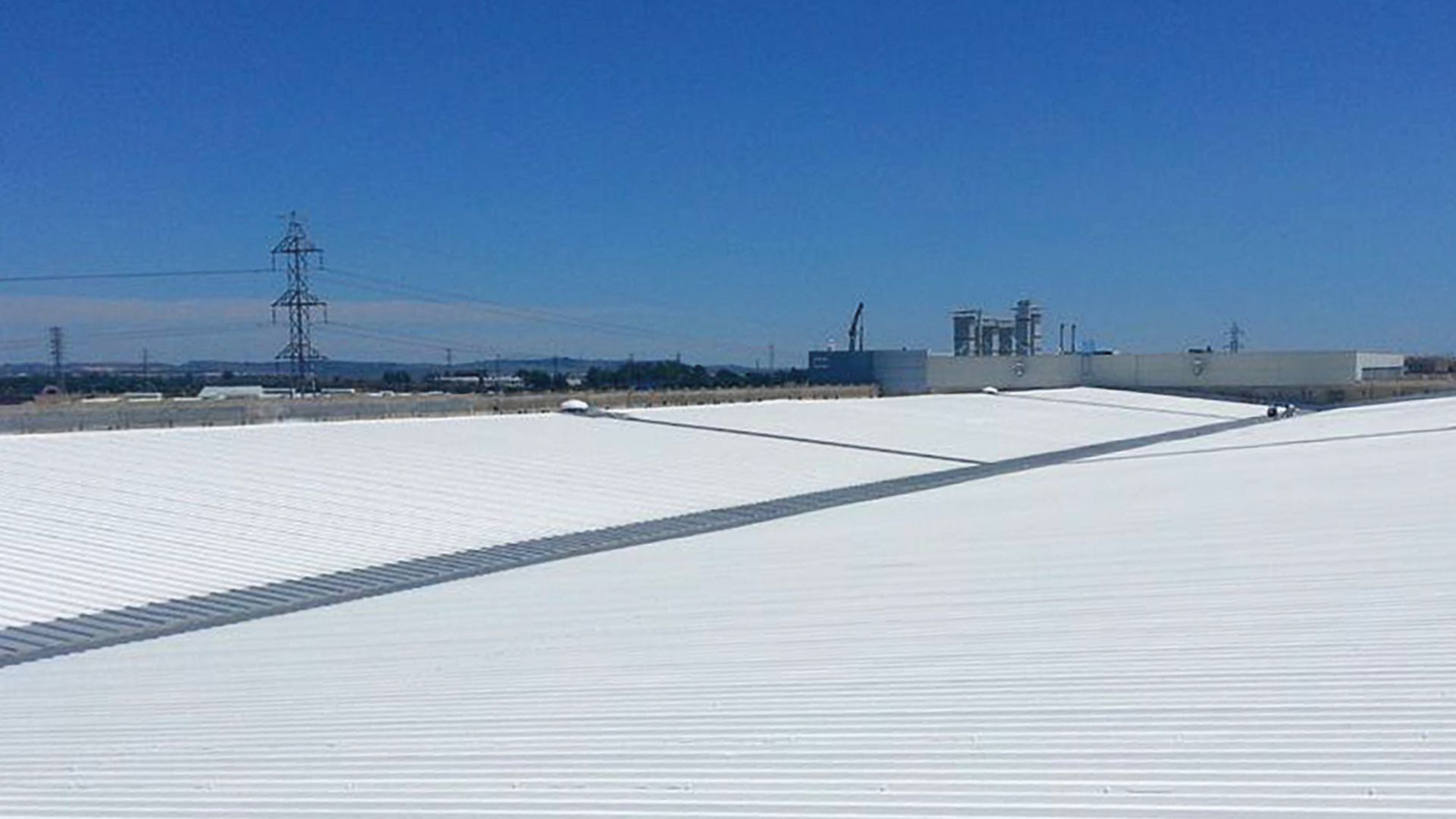 Roof of an Aircraft Factory in Cadiz 
